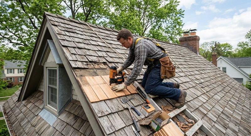Wood Shingles Repair in Middlesex County, NJ