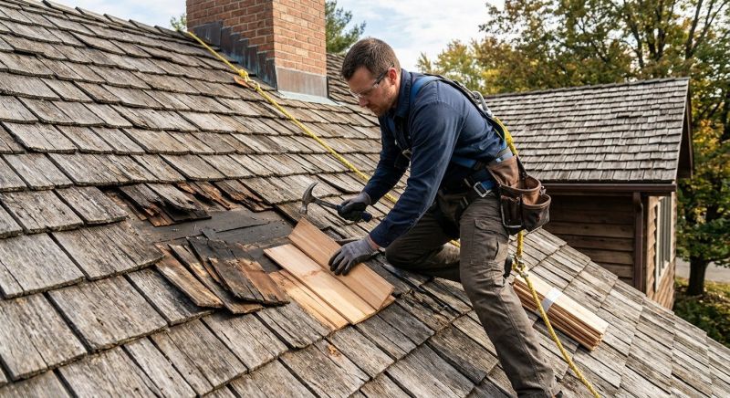 Wood Shingles Repair in Ottsville, PA